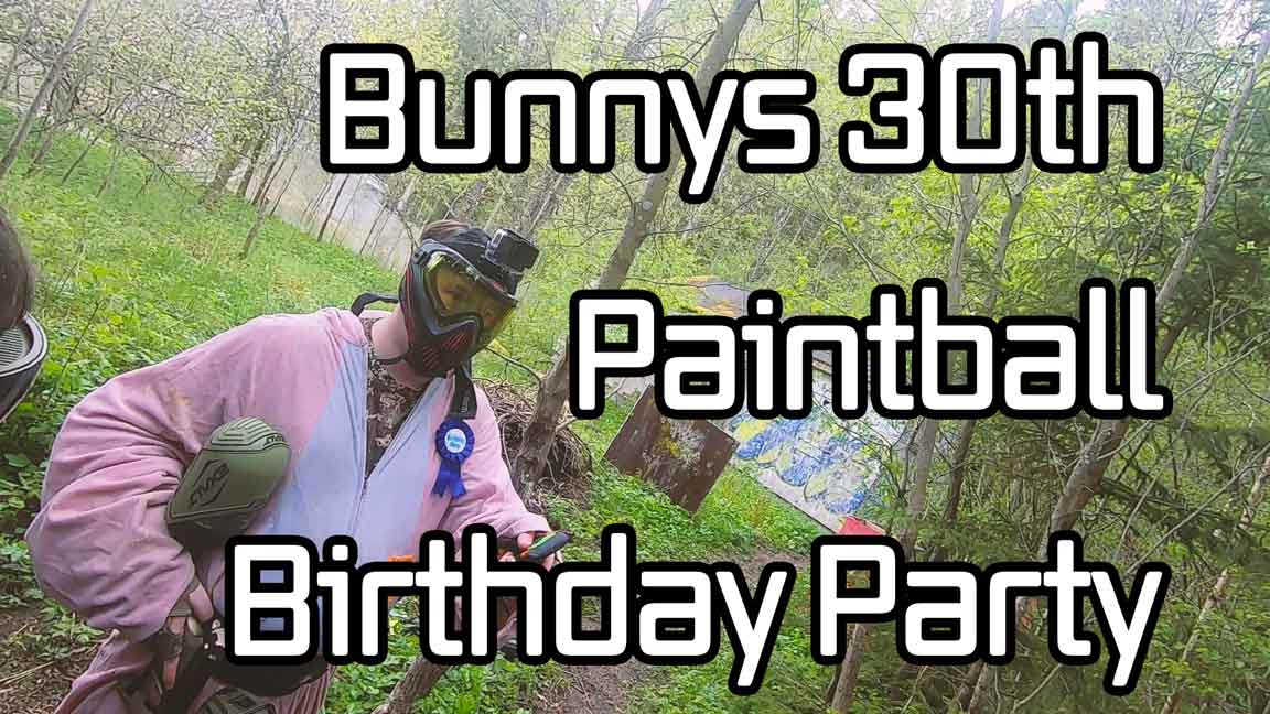 Bunnys 30th Paintball Birthday Party // A surprise of Paintball // JejjE